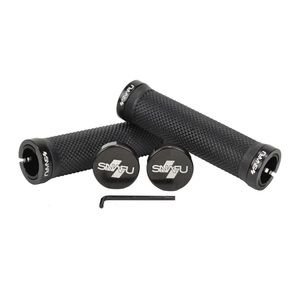 Snafu Lock on Mountain Bike Handlebar Grips
